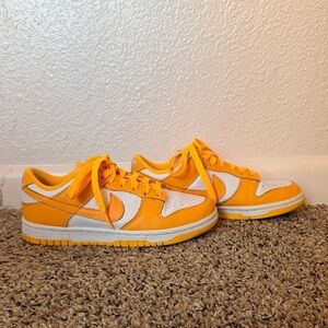 Orange Nike Dunk Low